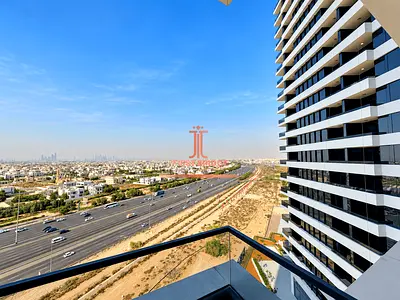Dubai Skyline View | Semi Furnished | Maids Room