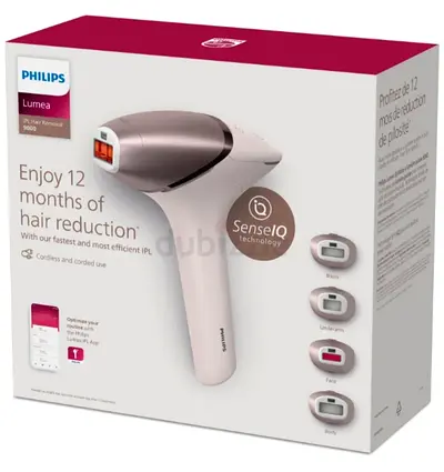 Philips Lumea IPL Hair Removal Device (Lumea 9000 series) - Boxed
