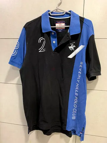 Black & Blue Polo men Shirt Beverly hills