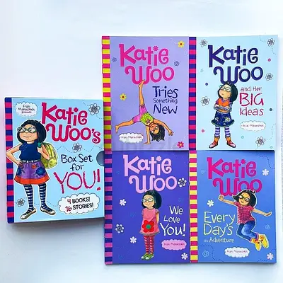 Katie Woo 4-Book Box Set - Children's Picture Chapter Books