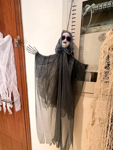 Halloween Grim Reaper Hanging Decoration - Used