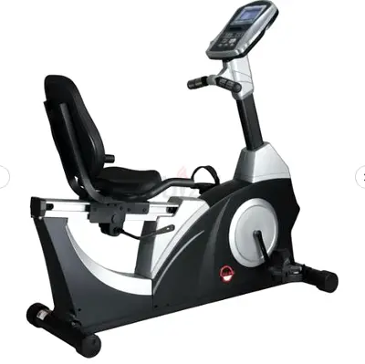 Commercial Recumbent Bike Self Generation Ergometer Trainer Bike, Gym Fitness - Brand New