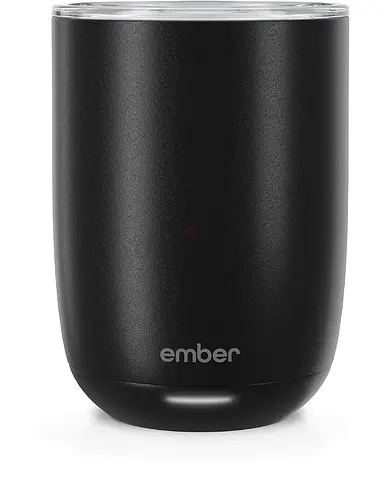 Ember Temperature Control Smart Cup, 14 oz, App-Controlled Heated Coffee Cup, Includes Lid, Espresso