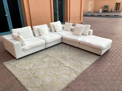 Stylish Modren design Marina Home Sofa with footstool