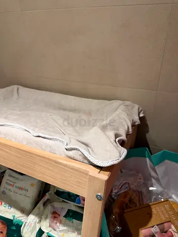 IKEA SNIGLAR Changing Table with Pad & Cover (bottom shelf removed)