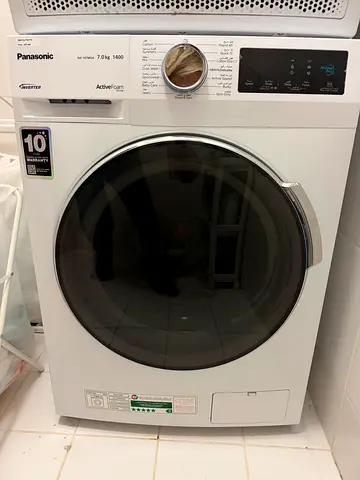 Panasonic 7kg Front Load Washing Machine - 1400 RPM (NA-147MG4) fixed price