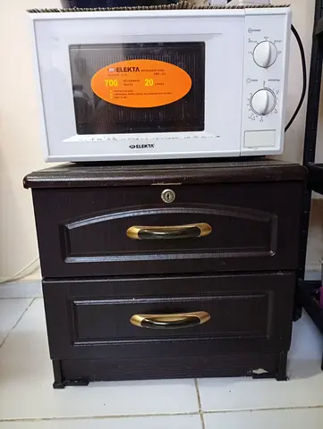Microwave with stand for urgent sale only 50