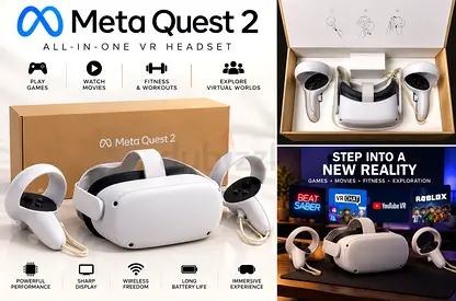 🎮 Meta Quest 2 VR Headset – With Original Box!
🔥 Experience the world of virtual reality with the