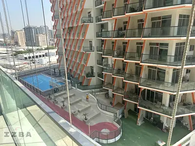 Pool View Studio | Balcony | Binghatti Ghost