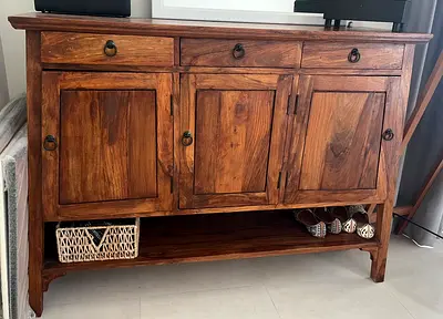 Solid wood cabinet from Marina Home