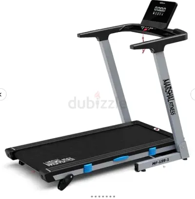 3.5HP Foldable Treadmill — 47cm Wide Belt, 16 km/h, 120kg - Brand New