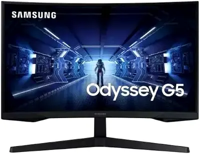 Samsung Odyssey G5 27-inch Curved Gaming Monitor (Used)