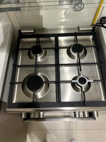 Stainless Steel 4-Burner Gas Hob Cooker Top (never used) - Scrap (faulty Oven Heater)