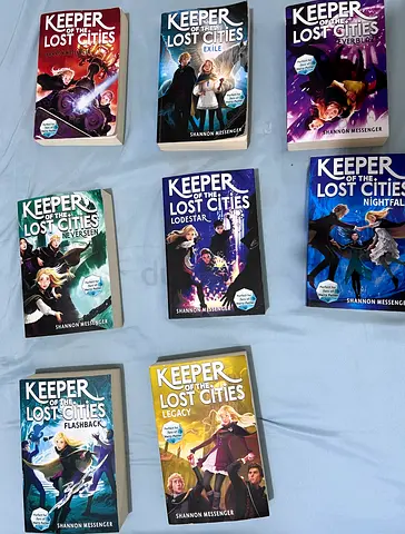 kids teenager book set keeper of the lost cities books كتب أطفال