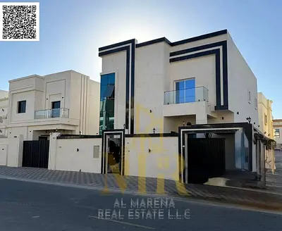 Luxury Villa for Sale in Al Zahia – Ajman | Super-deluxe finishes with stone and marble | 5 master