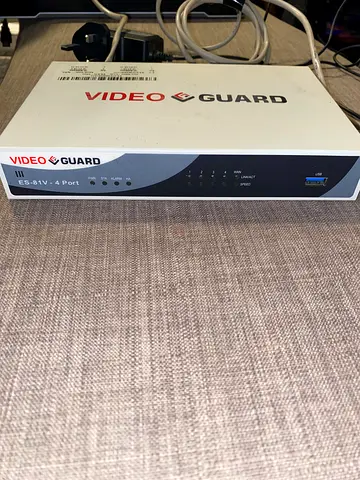 Video Guard 4-Port DVR/Video Switch Box - Used, Working