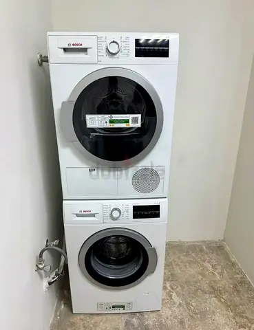 Bosch 6th Series 9+9kg washer and dryer set - good condition