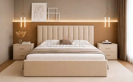 Premium Quality Cotton fabric Queen Bed Available