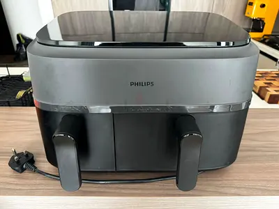 Philips 3000 Series Dual Basket Air Fryer, 9L (6L + 3L baskets)