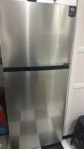 Hisense Stainless Steel Freezer Refrigerator - Good Condition
