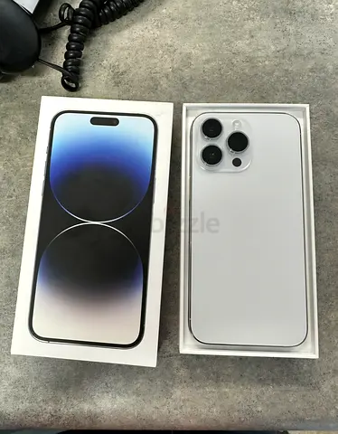 iPhone 14 pro max silver 256gb