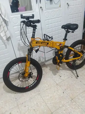 Land Rover folding mountain bike - good condition