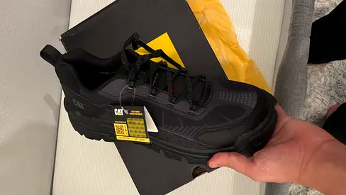 CAT Invader Sport Lo Mesh CT Men's Shoes - Size US 11 (Black) - Box Included