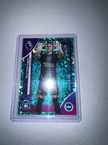 Bart verbruggen /499 football card