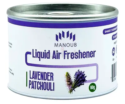 Manoub Lavender Patchouli Liquid Air Freshener 60g - New Can