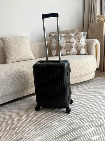 Essential Cabin Lightweight Carry-On Suitcase | matte black