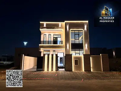 بسعر لقطة للبيع فيلا تشطيب سوبر ديلوكس موقع مميز طابقين وروف 5 غرف نوم ماستر