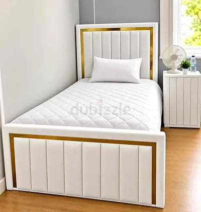 Premium Quality Cotton fabric single Bed Available