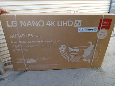 LG 65 Inch NanoCell 2026 Model Box Pack 1 Year Warranty
