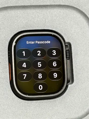 Used Apple Watch ultra3 Series GPS + Cellular, 49mm black Titanium- Excellent working condition