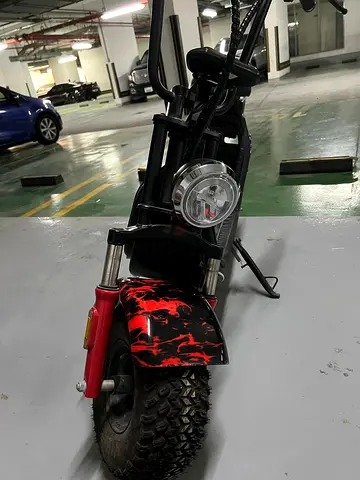 Used Fat-Tire Electric Scooter with Seat — A new Condition