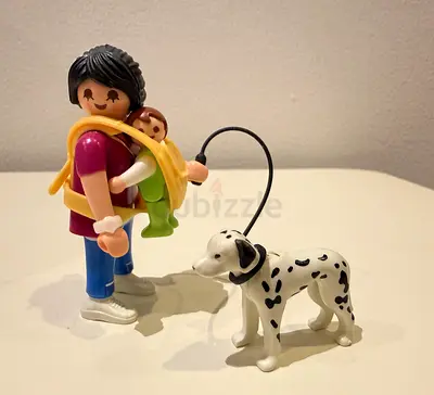 Playmobil Mother with baby and dog #70154