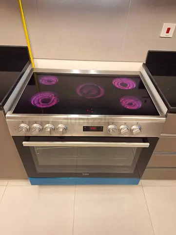 Beko 5 Burners Full Electric Digital Cooking Range Latest Version 90cm