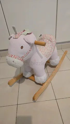 Plush Unicorn Rocker for Toddlers - Good Condition