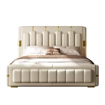 Customised Brand New Luxury Design King Size Bedframe,Hydraulic Optional