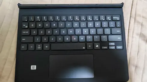 SAMSUNG Tab S9/S9FE Book Cover Keyboard Only