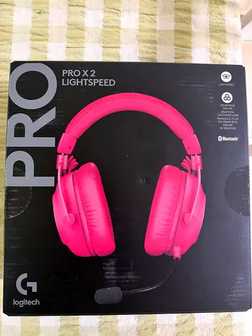 Logitech G Pro X2 Lightspeed Headset Pink