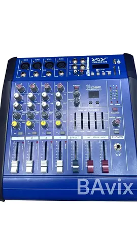 YGY 4 Channel Mixer with Amplifier