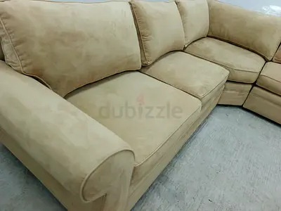 Perfect condition pottery barn beige color corner sofa