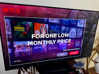 50-inch Hi-Sense LED Smart TV in Excellent Condition with Netflix and Apps