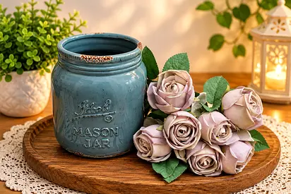 Vintage Rustic design monsoon jar