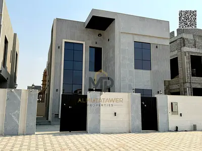 Villa for sale | Ajman 5 main rooms, majlis, hall, maid’s room | Freehold | The price includes registration fees.