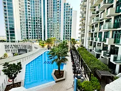 Swimming Pool View // Spacious Studio Just 50k Rent 4 Cheques & Kitchen Appliances