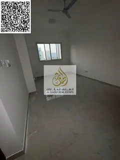 Newly opened, first occupant, Al Nakheel 1, second row from Ajman Corniche, prime location. Two bedr