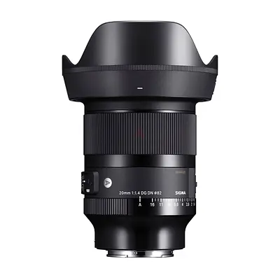 Sigma 20mm f/1.4 DG DN Art + Sigma 100-400mm F5-6.3 DG DN (both for sony E-mount)