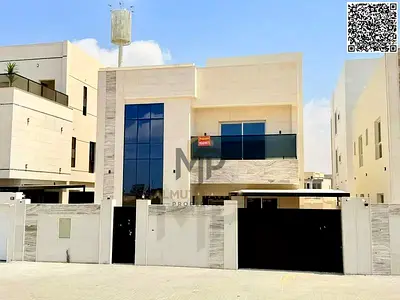 فرصة استثنائية في العامرة – عجمان | فيلا جاهزة للسكن بتشطيبات فندقية راقية ومساحات داخلية واسعة، تكييف مركزي وشامل رسوم التسجيل والتمليك، تملك حر مدى